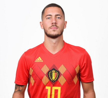 camiseta hazard belgica 2018
